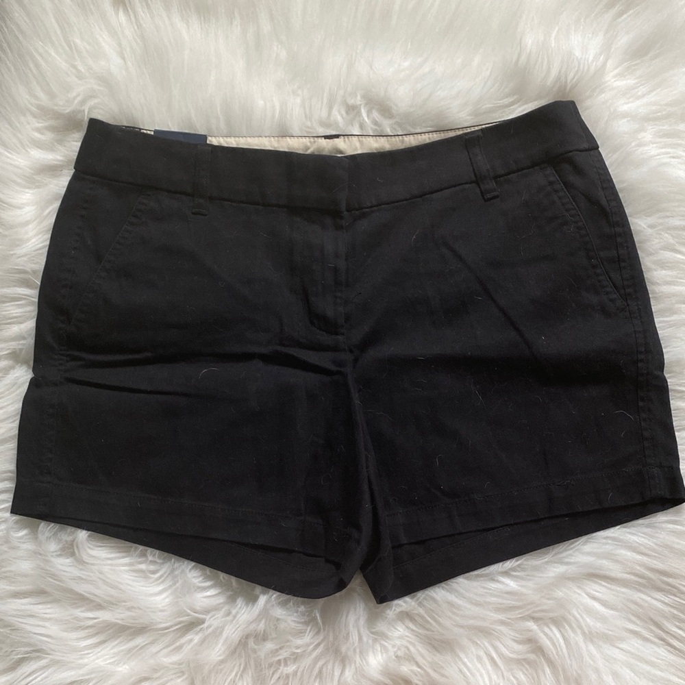 NWT J Crew shorts, black 8